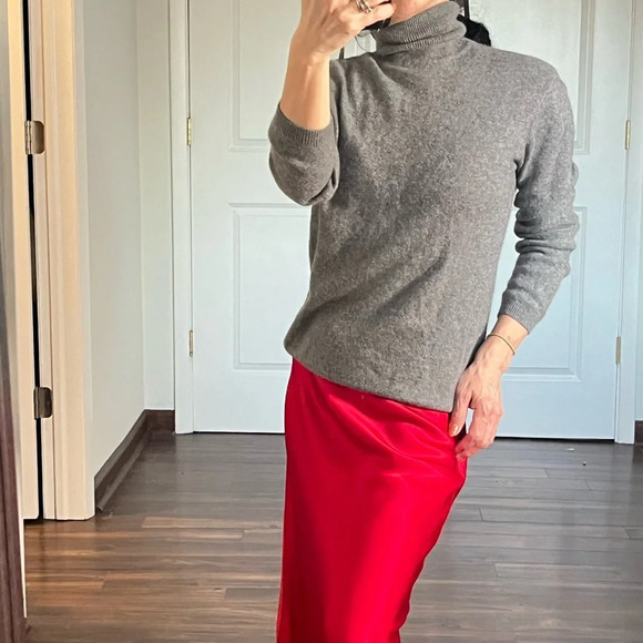 Alexa Grace 100% cashmere turtleneck sweater size XS - Picture 4 of 10